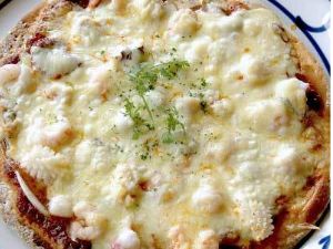 シーフードピザ