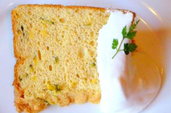 かぼちゃのシフォンケーキ