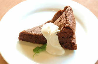 ごぼうのガトーショコラ