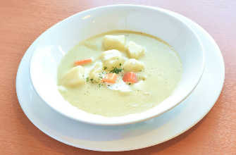 クラムチャウダー