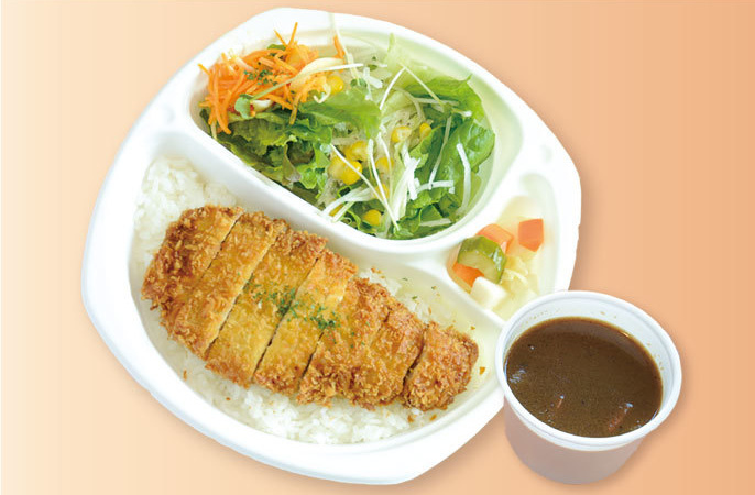 富士桜ポークのロースカツカレー