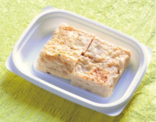 白州自然卵の厚焼き卵4切れ