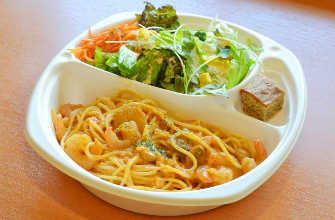 海老のトマトクリームパスタ